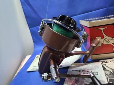 Vintage Garcia Kingfisher GK-12 Spinning Reel With Paperwork & Box - Thumbnail 5