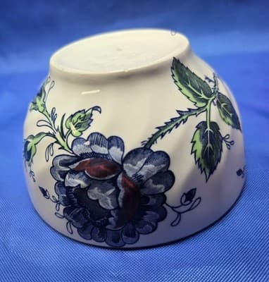 Minton Haddon Hall Open Sugar Bowl Fruit Sauce Trinket Dish 4.25" Made inEngland - Thumbnail 2