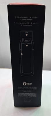 LARQ Self Cleaning Water Bottle Monaco Blue BRAND NEW ECO-Friendly, Safe&Healthy - Thumbnail 2