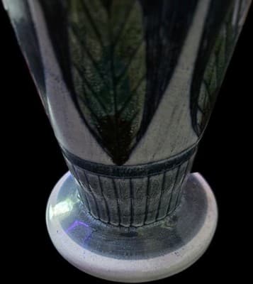 Vintage Tilgmans Keramik Table Lamp Marian Zawadzki Mid Century Modern Sweden - Thumbnail 5