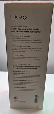 LARQ Self Cleaning Water Bottle Monaco Blue BRAND NEW ECO-Friendly, Safe&Healthy - Thumbnail 3