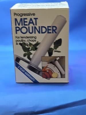 Progressive International Meat Pounder Stainless Steel GT-3196 Heavy Duty 3 1/4" - Thumbnail 3