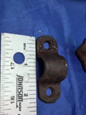 3 Antique Cast Iron Handrail Brackets Set 1890 Wellesley MA Barn Salvag Eastlake - Thumbnail 10