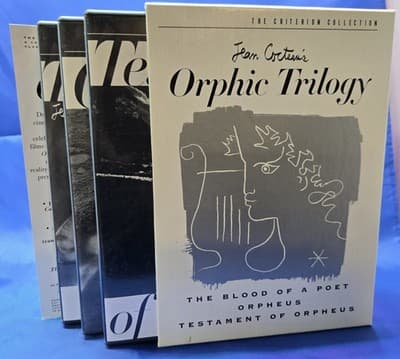 Orphic Trilogy (The Criterion Collection) 3 DVD Set Mint Condition