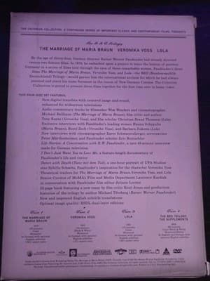 The BRD Trilogy (DVD 2003, 4-Disc Set W/Bonus Disc) Criterion Collection -Mint - Thumbnail 2