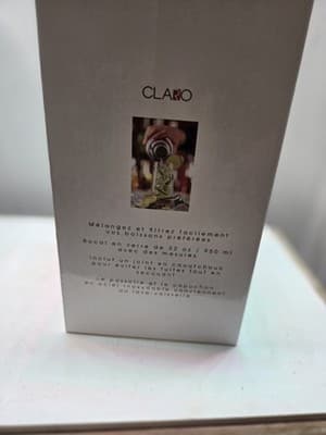 Claro Cocktail Shaker Mason Jar W/Stainless Strainer & Cap 32oz - Thumbnail 4