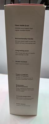 LARQ Self Cleaning Water Bottle GraniteWhite BRAND NEW ECO-Friendly-Safe&Healthy - Thumbnail 3
