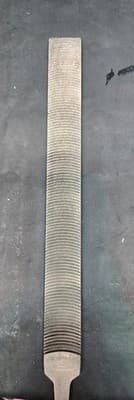 VINTAGE Nicholson Super Shear Curved Standard 12" File - with Handle - Thumbnail 7