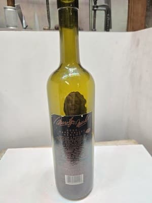 MARILYN MONROE EMPTY WINE BOTTLE MERLOT NAPA 2003 20th Vtg, Not Presidential - Thumbnail 2