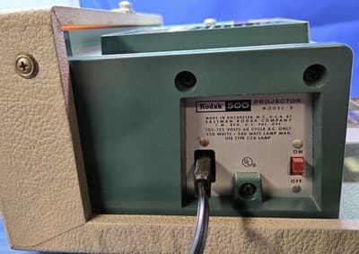 Vintage Kodak 500 Slide Projector Model B In Excellent Condition See Description - Thumbnail 9