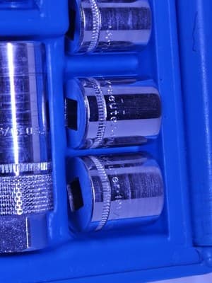 VINTAGE KRAUTER 12PC. 3/8" DRIMETRIC SOCKET SET -WELL MAINTAINED - Thumbnail 5