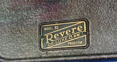 Vintage Revere Eight Model 85 8mm Movie Film Projector W/case, Only Needs Bulb! - Thumbnail 16