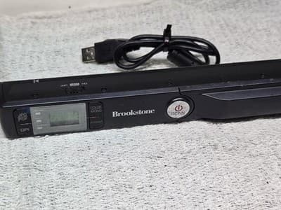 Brookstone Lightweight Portable Scanner with 3 Image Resolutions - Thumbnail 2