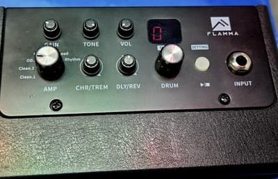FLAMMA FA05 MINI BLUETOOTH GUITAR AMPLIFIER - TESTED WORKS GREAT, AWESOME AMP - Thumbnail 2