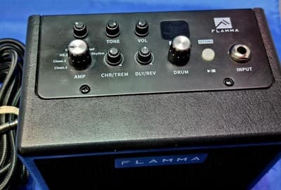 FLAMMA FA05 MINI BLUETOOTH GUITAR AMPLIFIER - TESTED WORKS GREAT, AWESOME AMP - Thumbnail 3