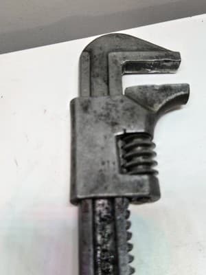 Antique Ford 9 Inch Motel T Monkey Wrench Moore Drop Forging. GREAT CONDITION - Thumbnail 5