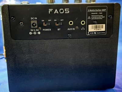 FLAMMA FA05 MINI BLUETOOTH GUITAR AMPLIFIER - TESTED WORKS GREAT, AWESOME AMP - Thumbnail 7