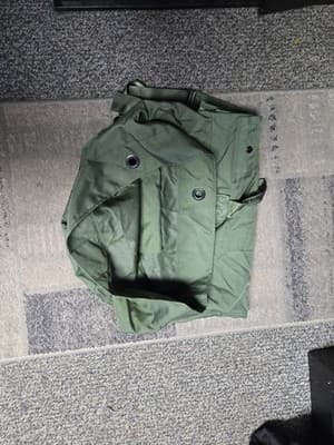 US Military USMC Army Navy Surplus Green 36" 2-Strap Backpack Duffel Bag EXCELNT - Thumbnail 3