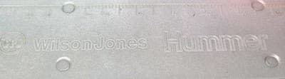 Wilson Jones Hummer 3 Hole Punch #314 Heavy Duty Adjustable Metal USA - Thumbnail 3