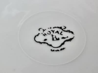 Vintage Royal B Bavaria Porcelain Plates Set of 3 Floral Gold Trim Germany... - Thumbnail 2
