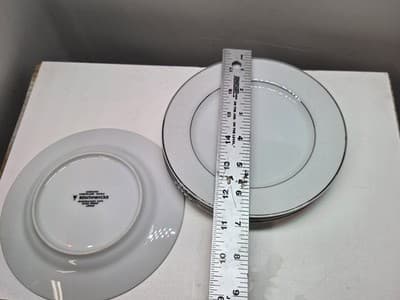 VIntage Southwicke Japan genuine porcelain china PLATES 6.5" SET OF 4 - Thumbnail 2