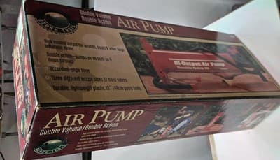 Ozark Trail Double Quick III High Output Air Pump HandPump OpenBox Vintage RARE - Thumbnail 3
