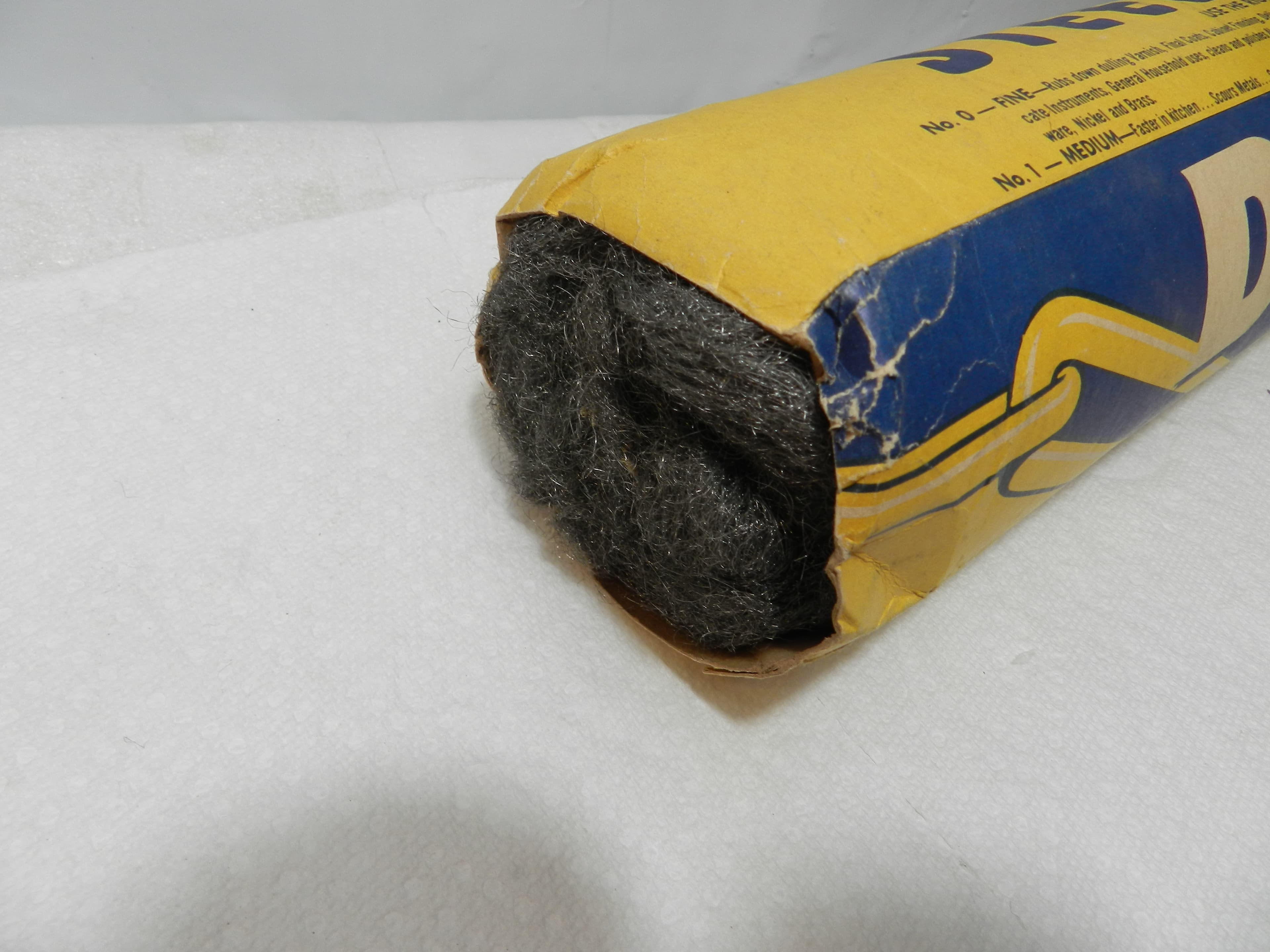 Vintage Dura Wool 1LB Steel Wool Roll Vintage Package (N55J) - Thumbnail 2