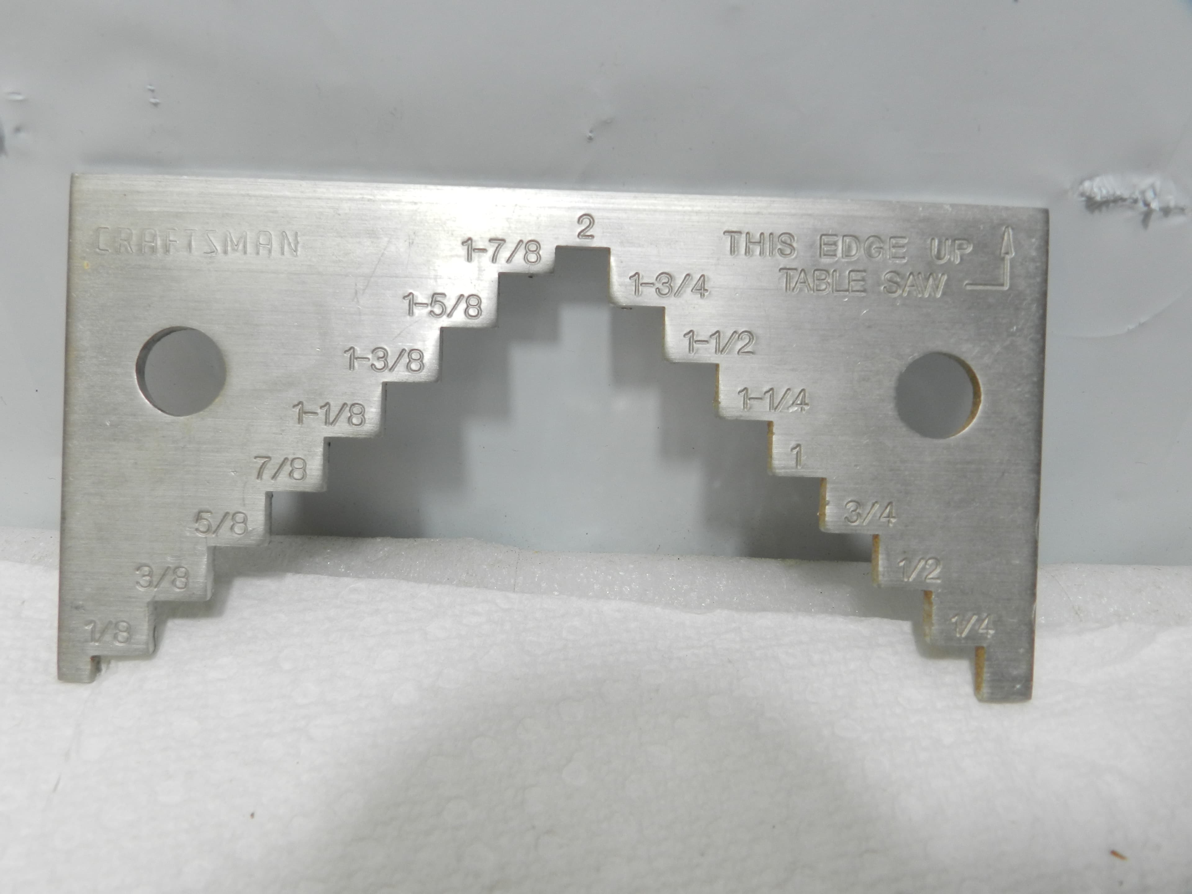 Vintage Craftsman Saw & Router Gauge Set - 2 Pieces USA MADE 40099 (N59J) - Thumbnail 4