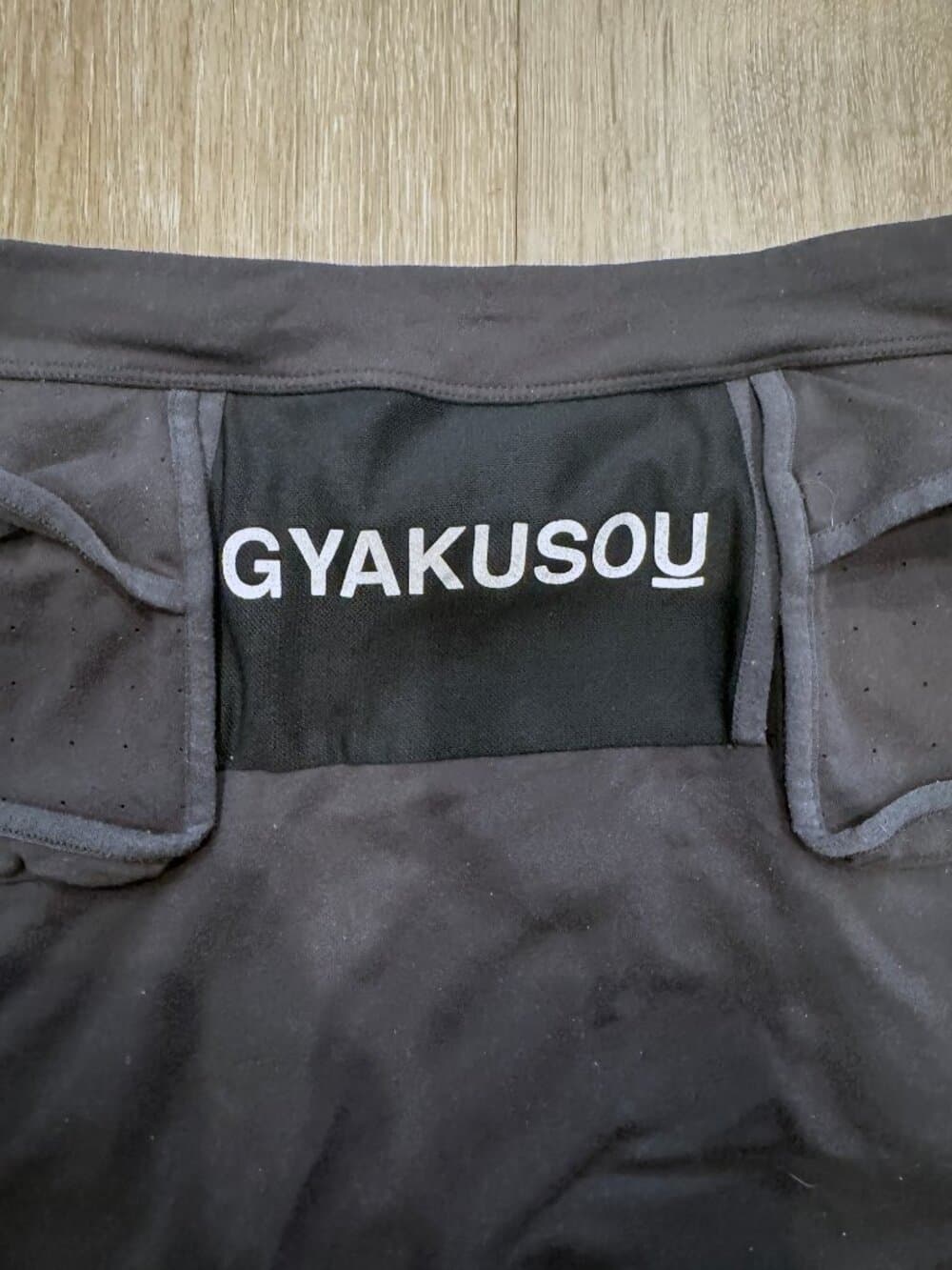 Nike x Undercover Lab Gyakusou Dry Racer Running Half Tights Shorts Black - Thumbnail 6