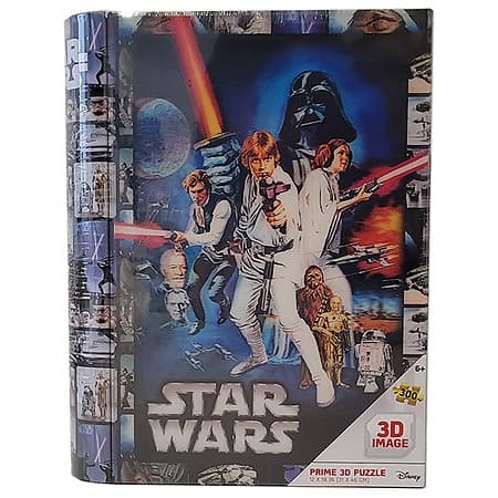 Prime 3D 300 Pieces Star Wars Lenticular 3D Puzzles