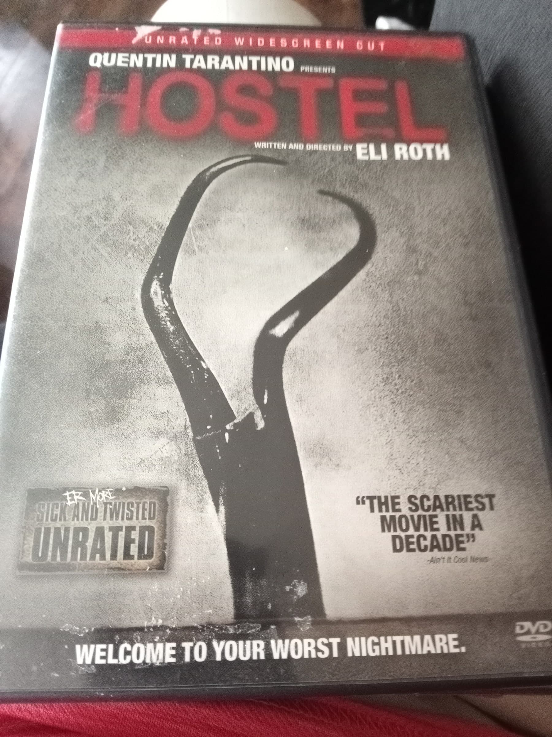 Hostel Unrated Widescreen DVD Quentin Tarantino Eli Roth