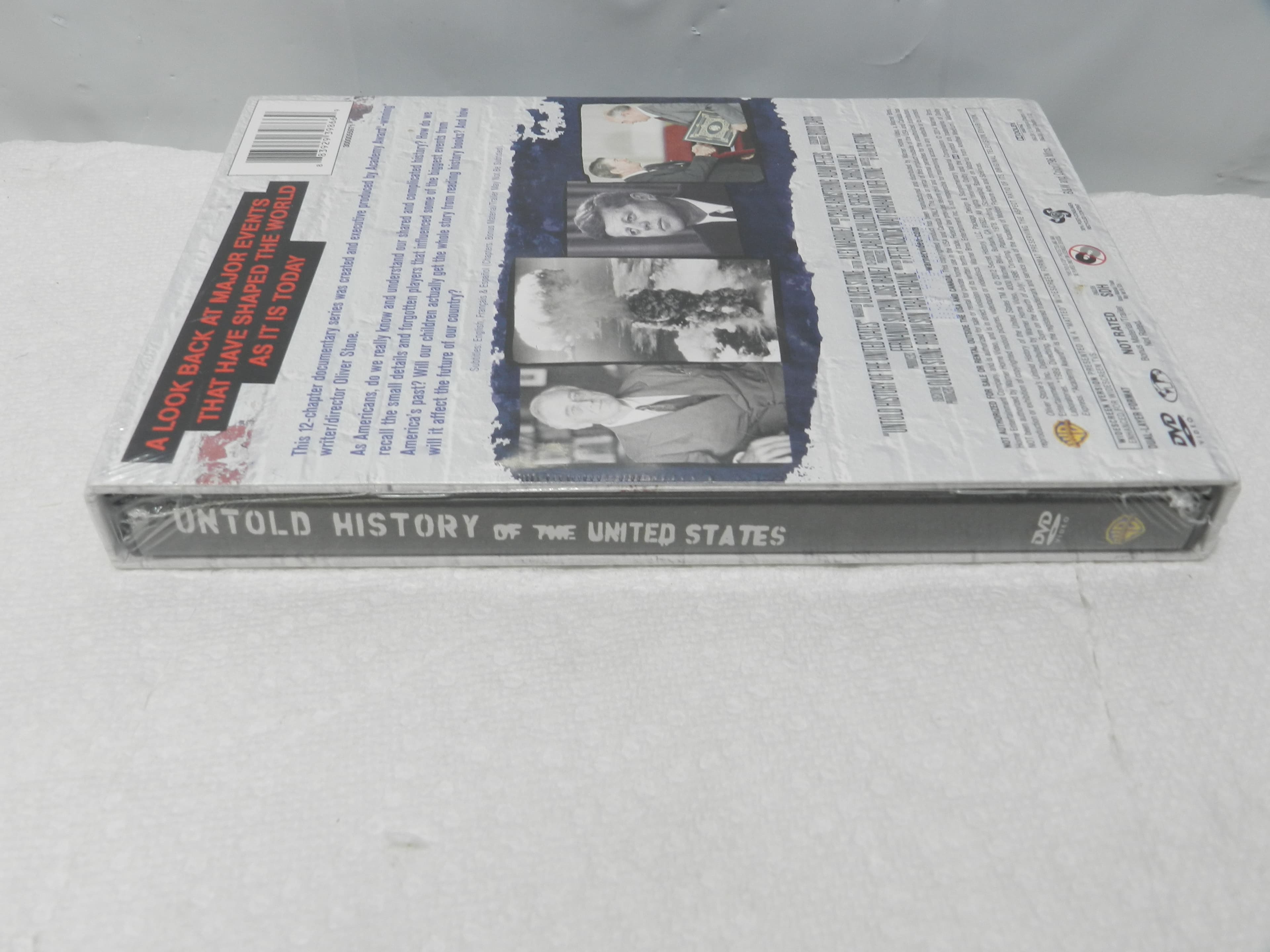 Oliver Stones Untold History of the United States DVD 4-Disc Box Set Sealed N62J - Thumbnail 2