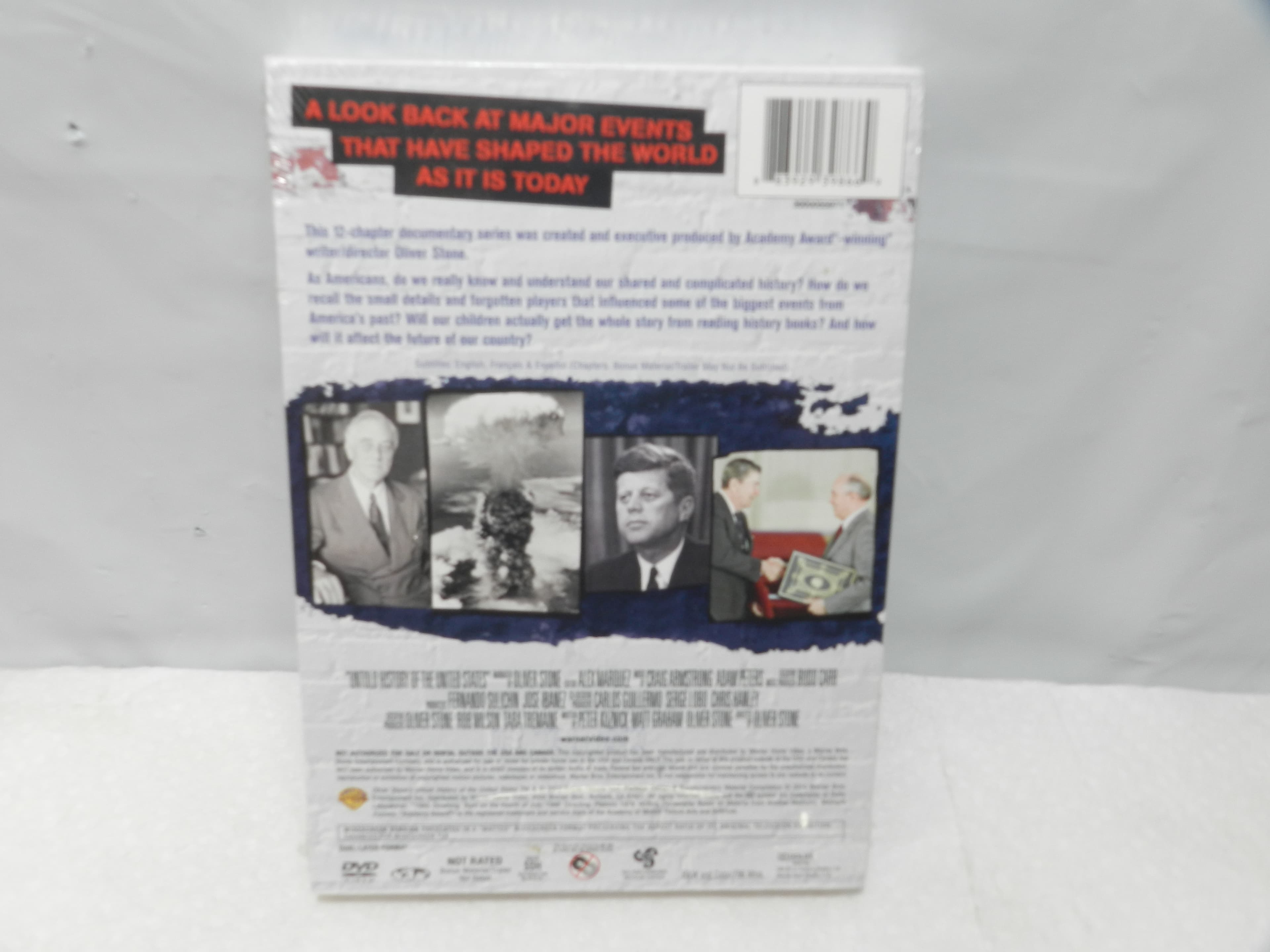 Oliver Stones Untold History of the United States DVD 4-Disc Box Set Sealed N62J - Thumbnail 3