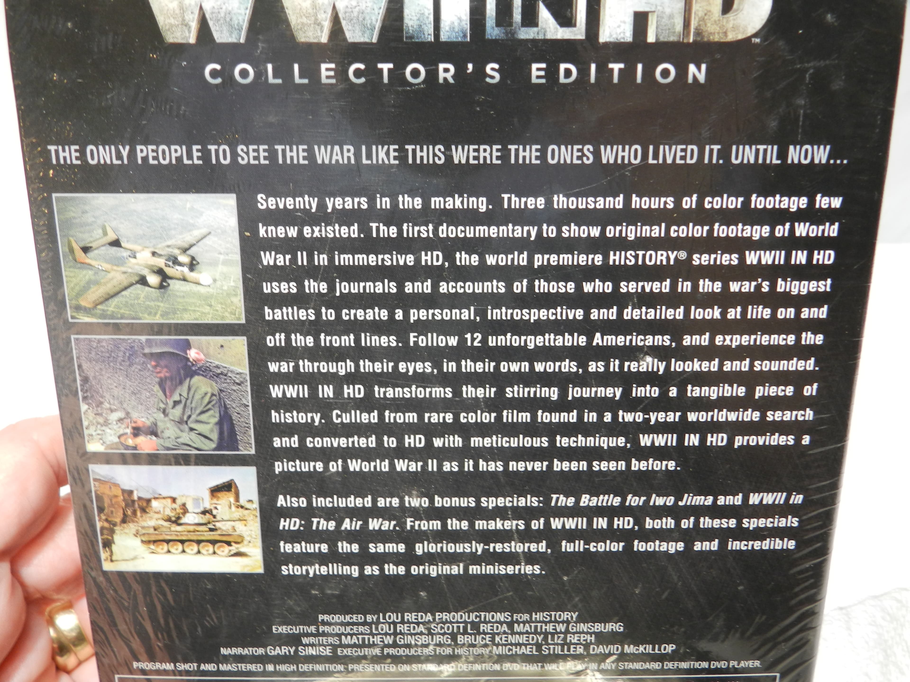 History WWII in HD Collector's Edition DVD Set New Sealed N63J - Thumbnail 2