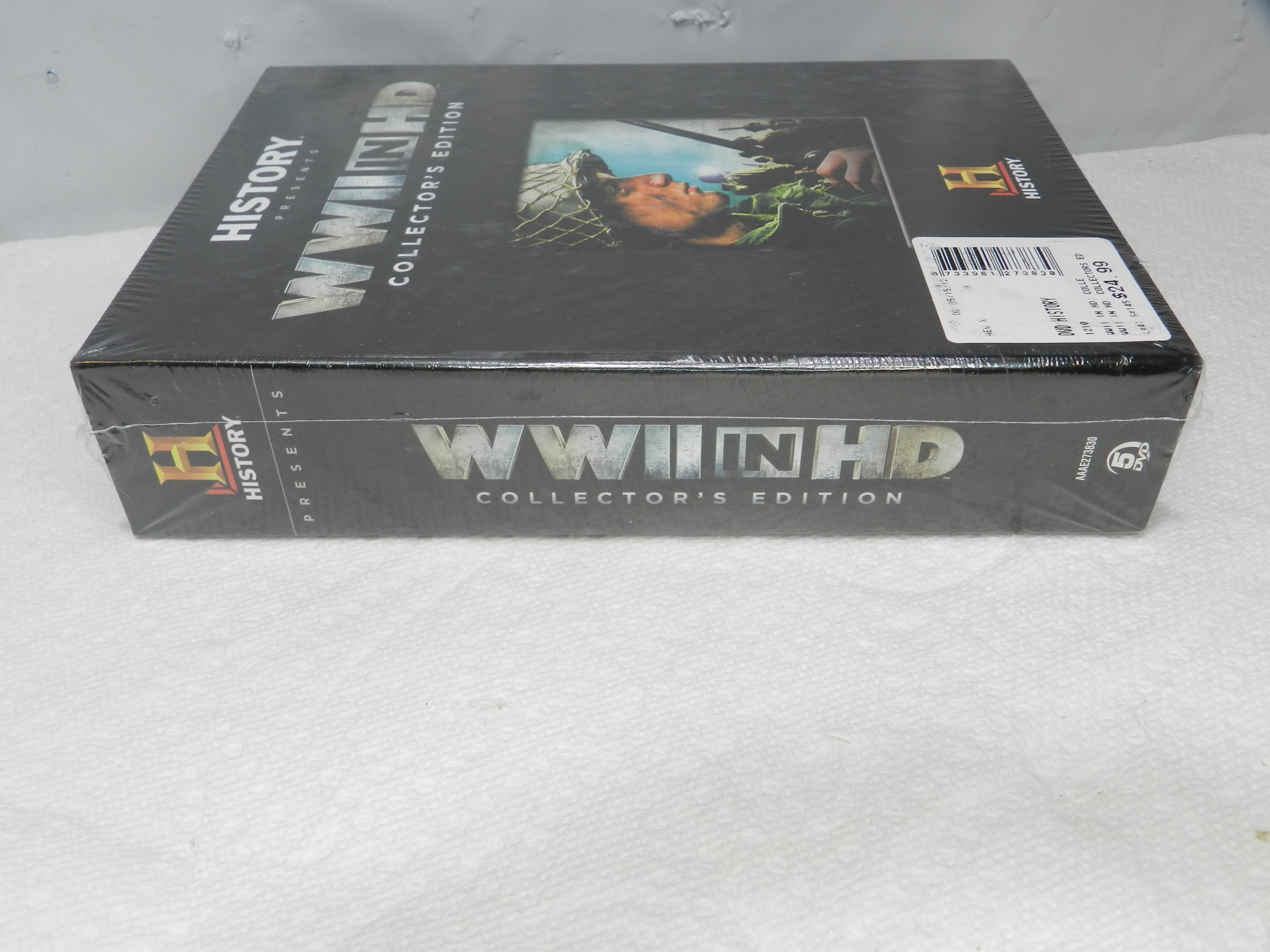 History WWII in HD Collector's Edition DVD Set New Sealed N63J - Thumbnail 5