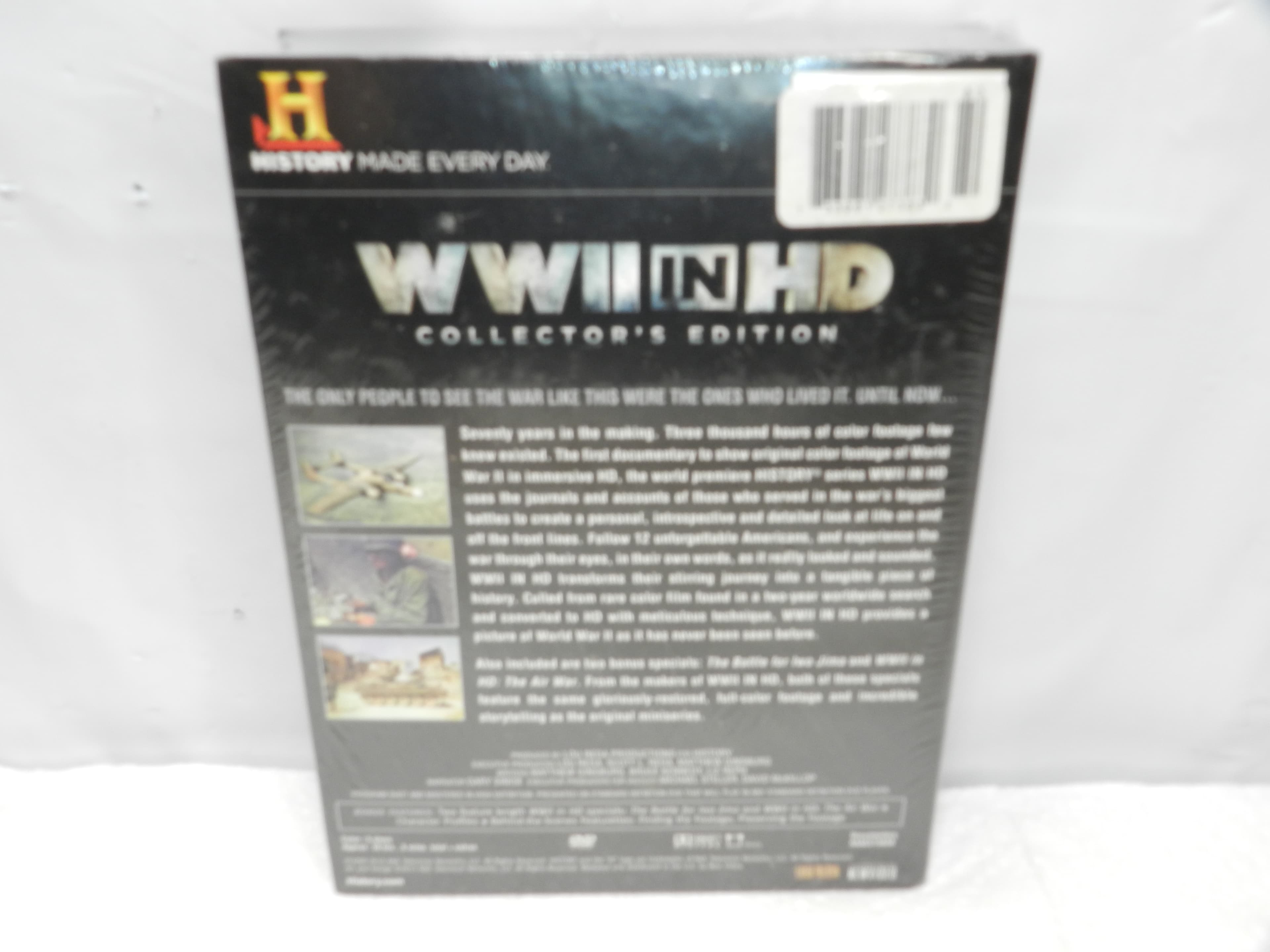History WWII in HD Collector's Edition DVD Set New Sealed N63J - Thumbnail 4