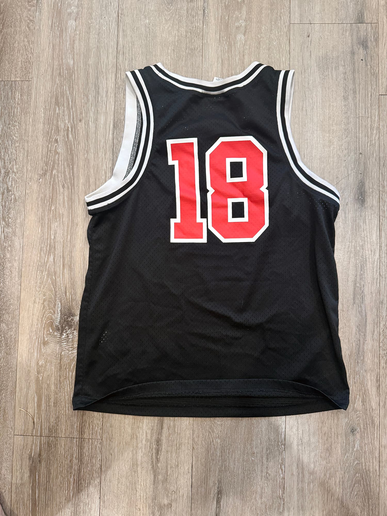 Heron Preston Basketball Skateboards Rhinestone Bling Black Jersey - Size S - Thumbnail 2