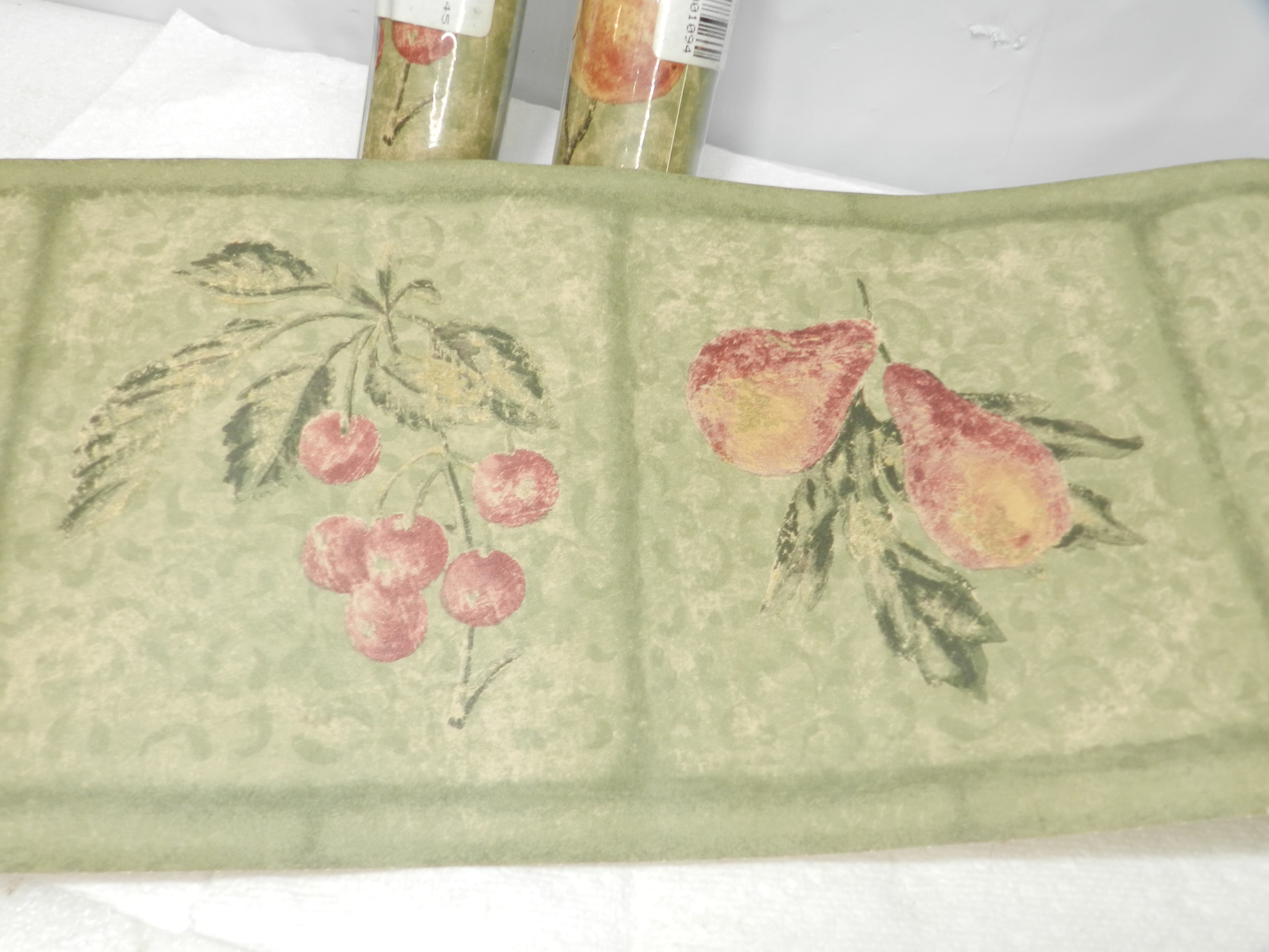 3 Vintage Lynetta Jennings Timeless Boarder Kitchen Fruit 15ft 7" tall  N66J - Thumbnail 6