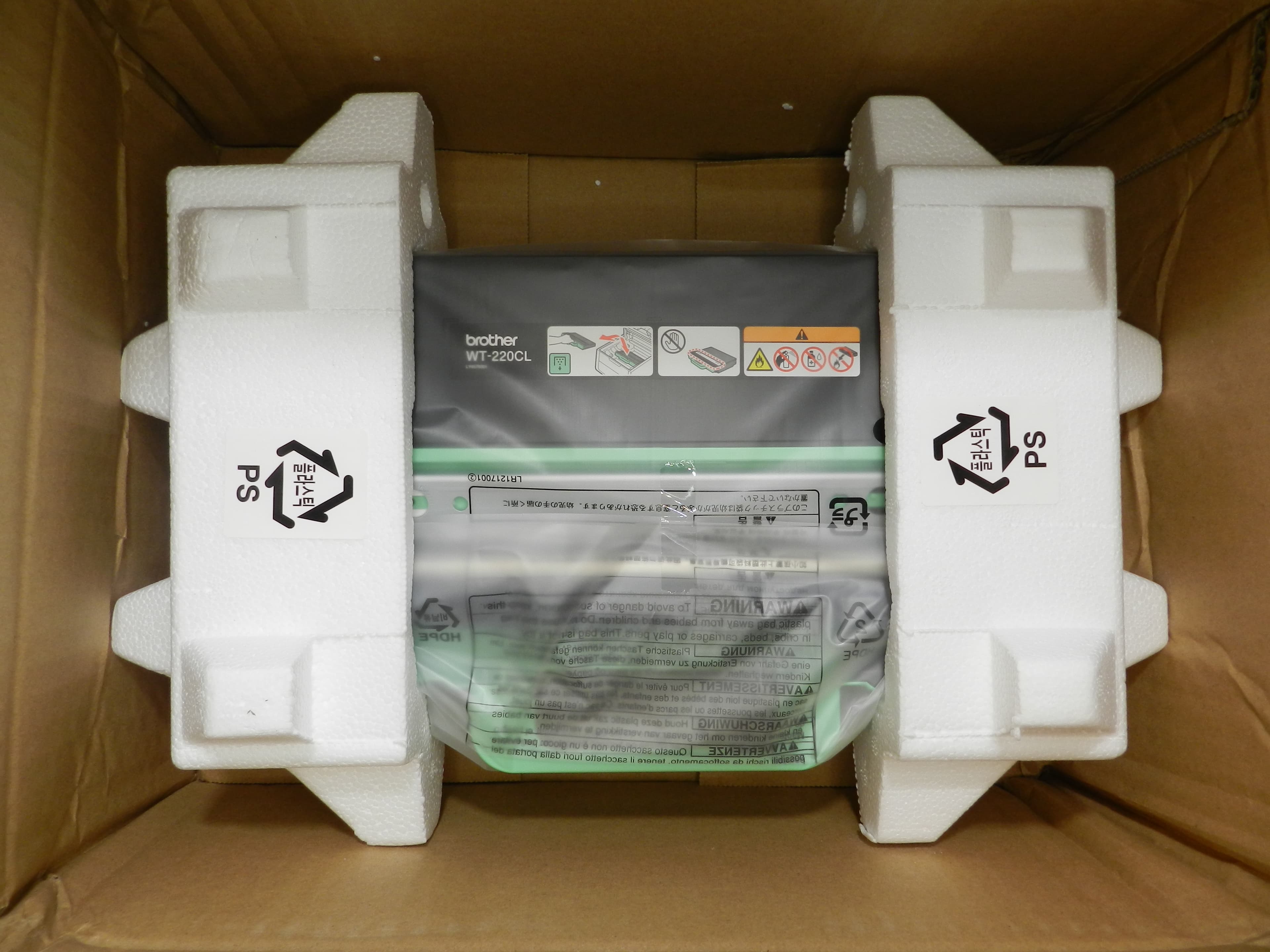 OEM Brother WT-220CL Waste Toner Box for HL3140CW & MFC9130CW  (N67K) - Thumbnail 3