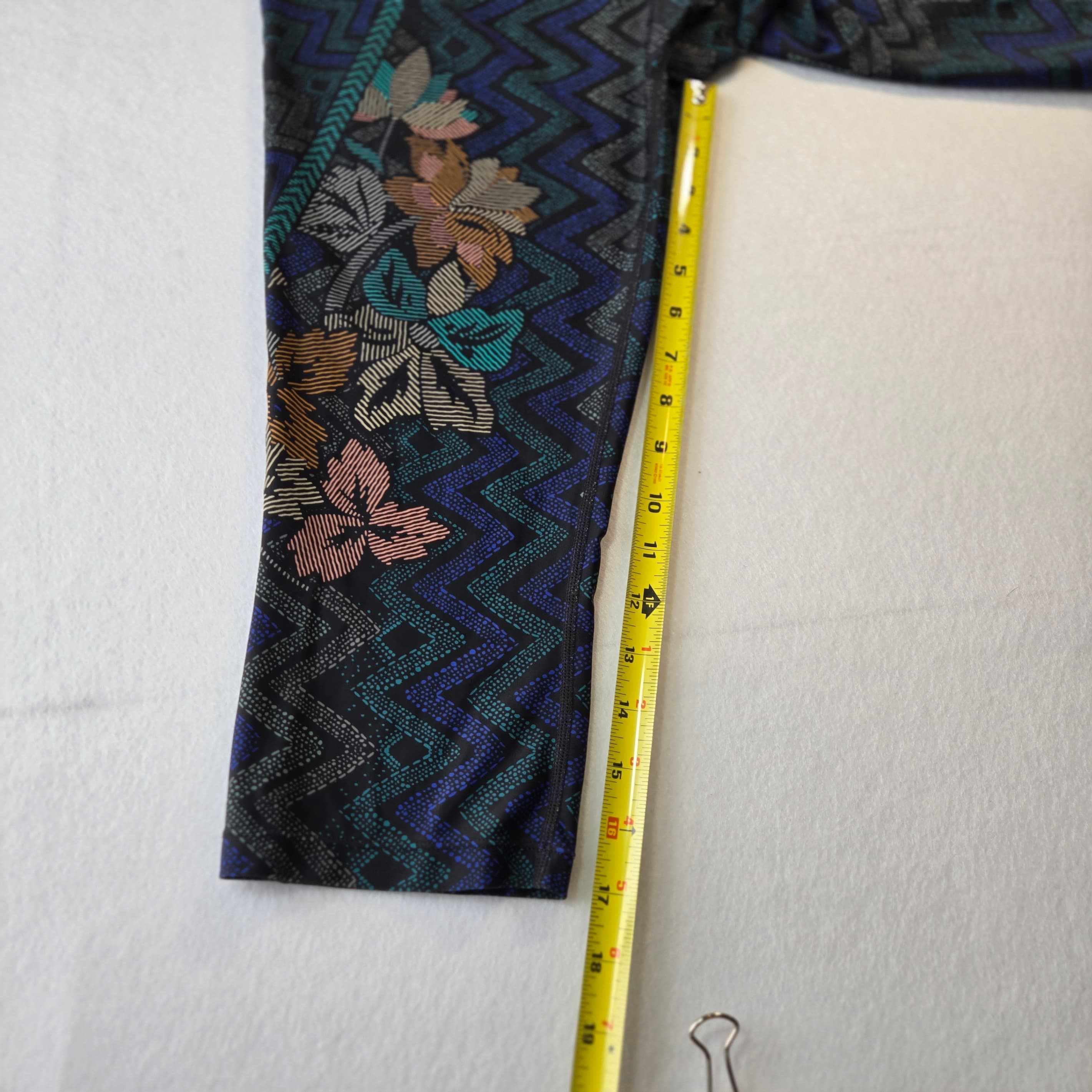 Prana Women's Patterned Leggings Size XL - Thumbnail 4