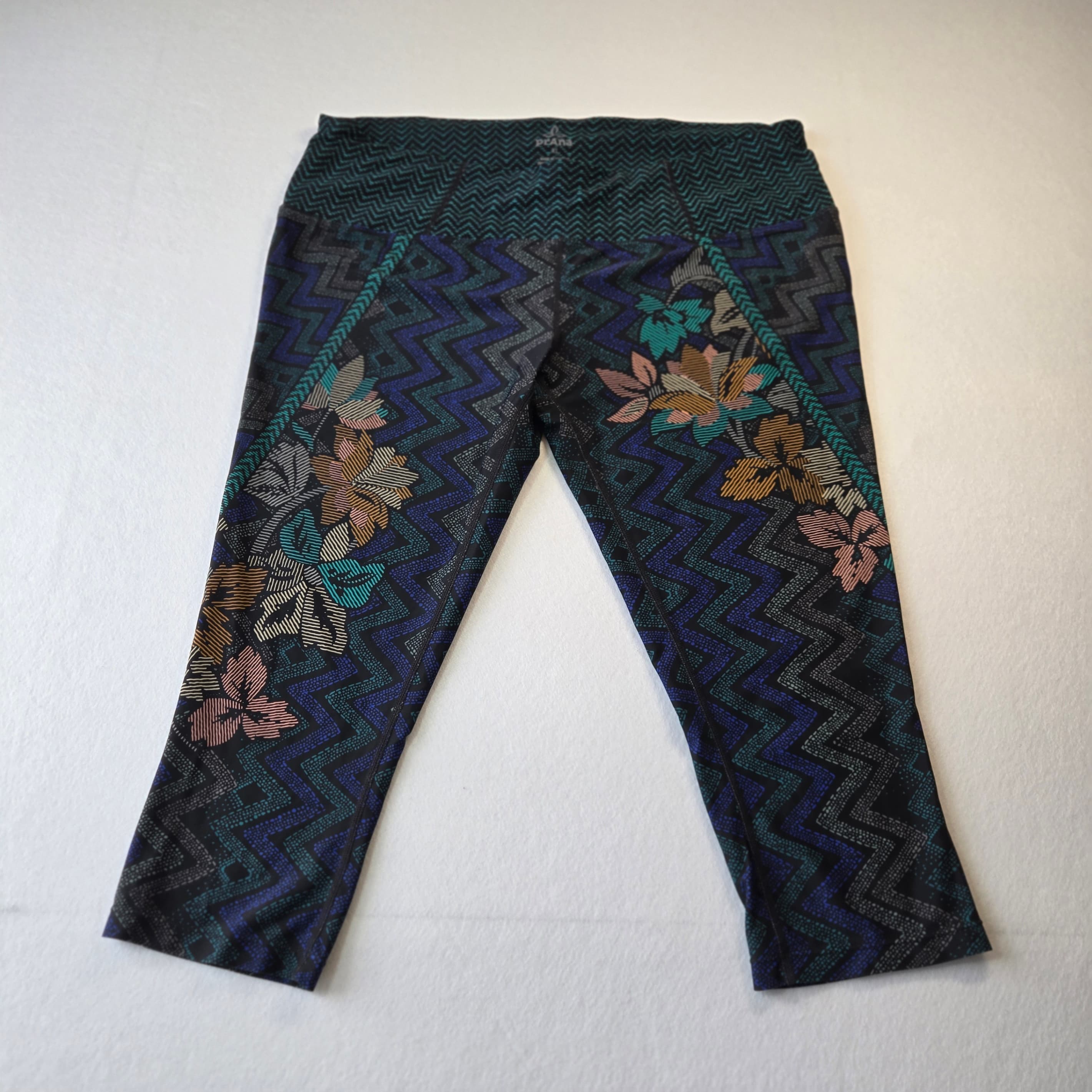 Prana Women's Patterned Leggings Size XL