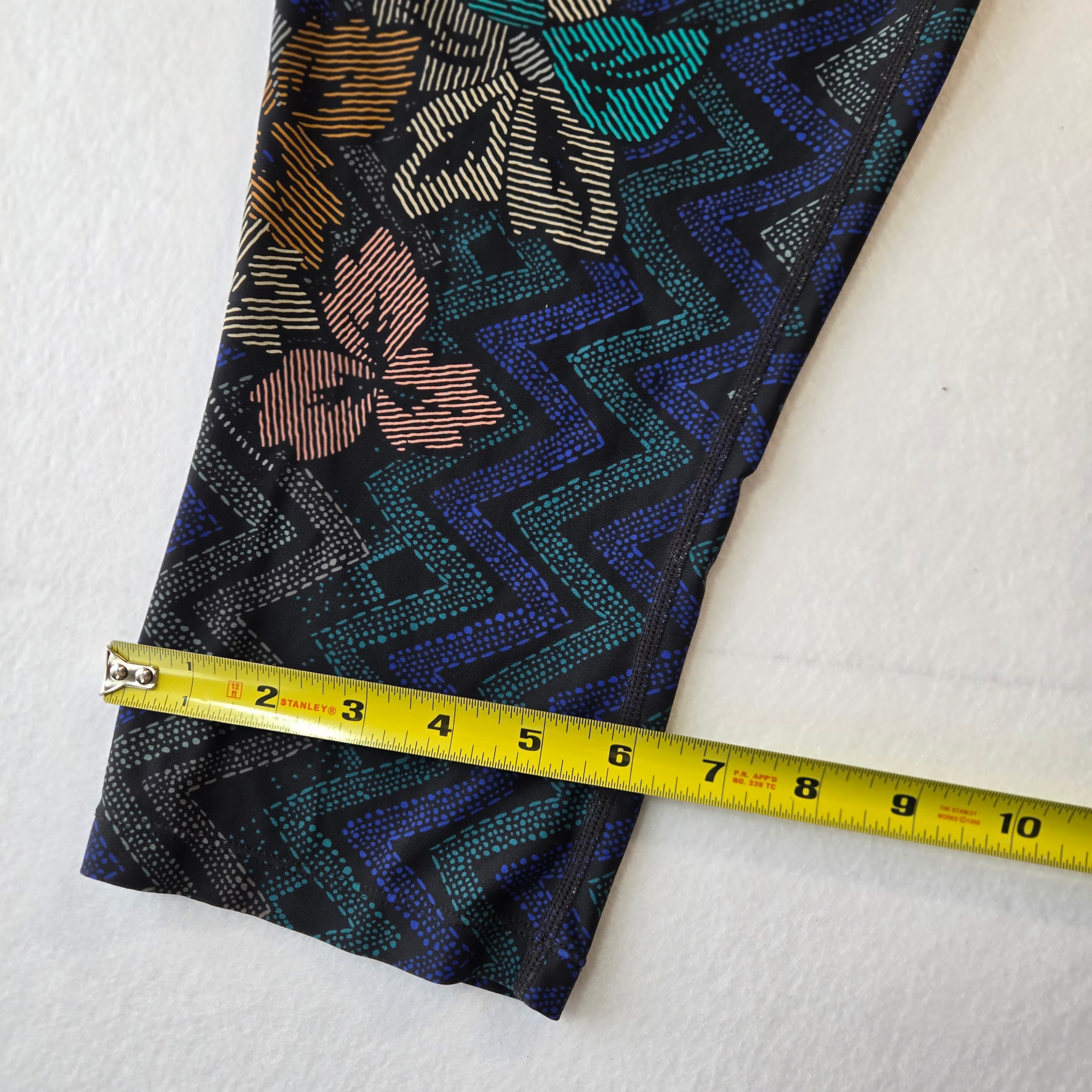 Prana Women's Patterned Leggings Size XL - Thumbnail 9