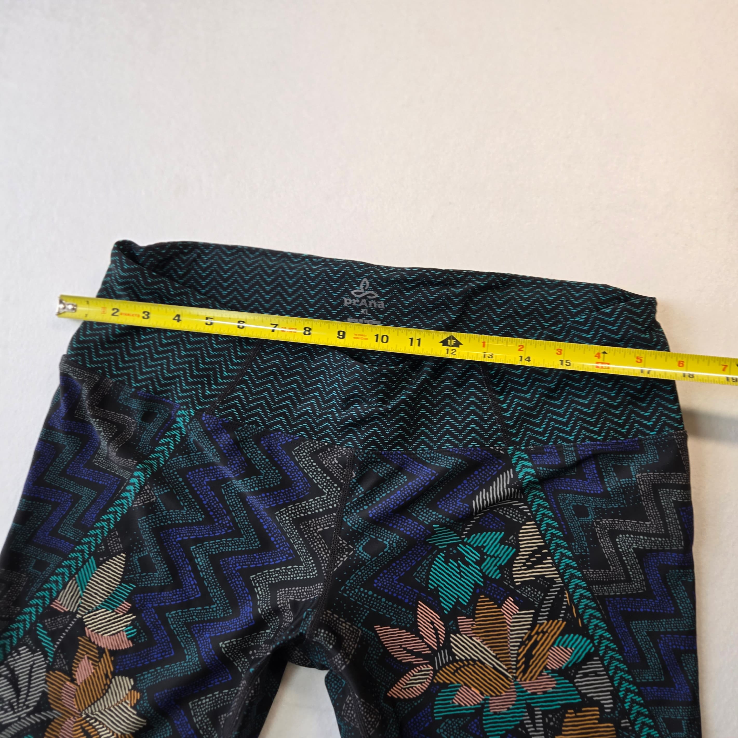 Prana Women's Patterned Leggings Size XL - Thumbnail 10
