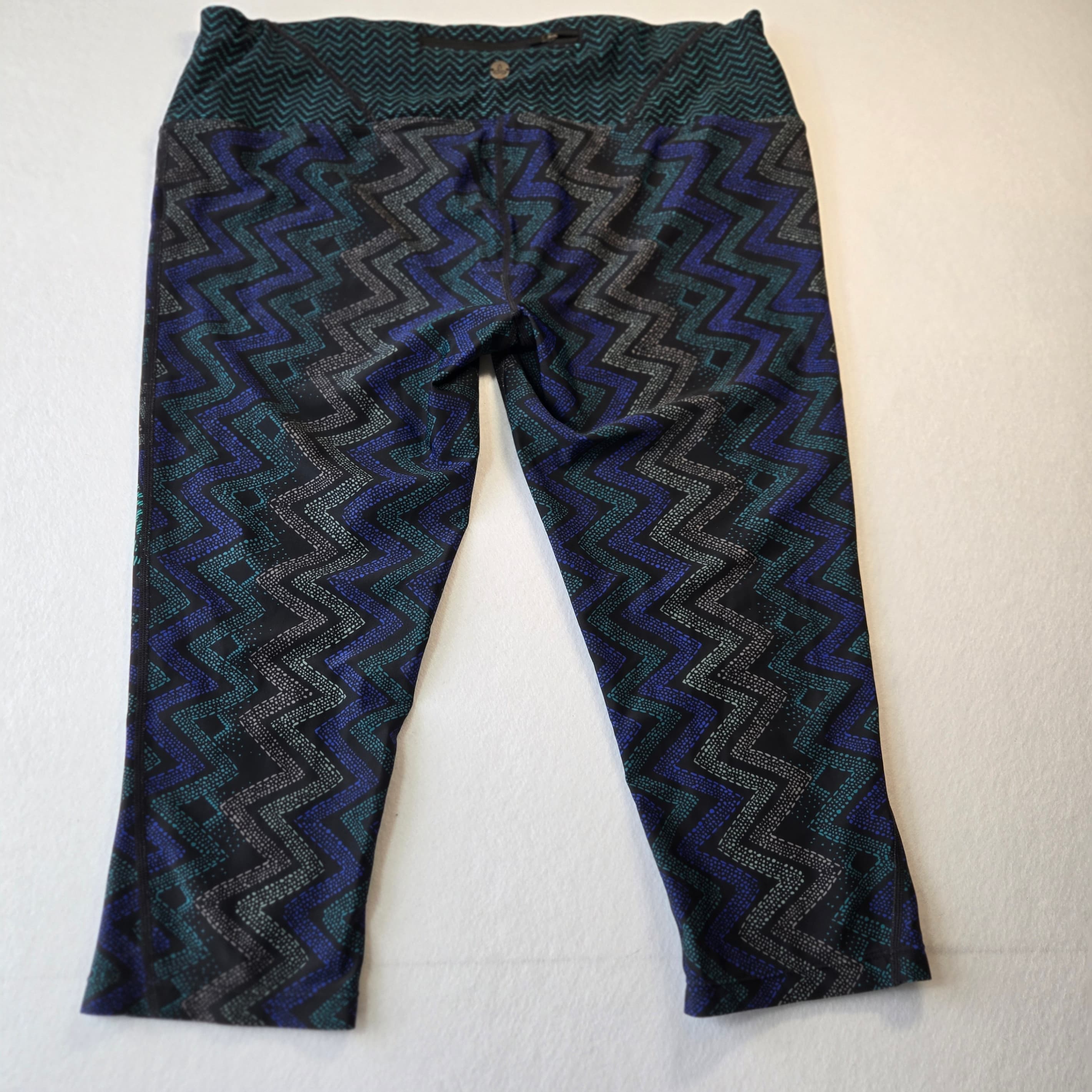 Prana Women's Patterned Leggings Size XL - Thumbnail 2