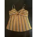Mine Tank Top Womens M Striped Flirty Fun Y2K Vacation - MINE - Thumbnail 6