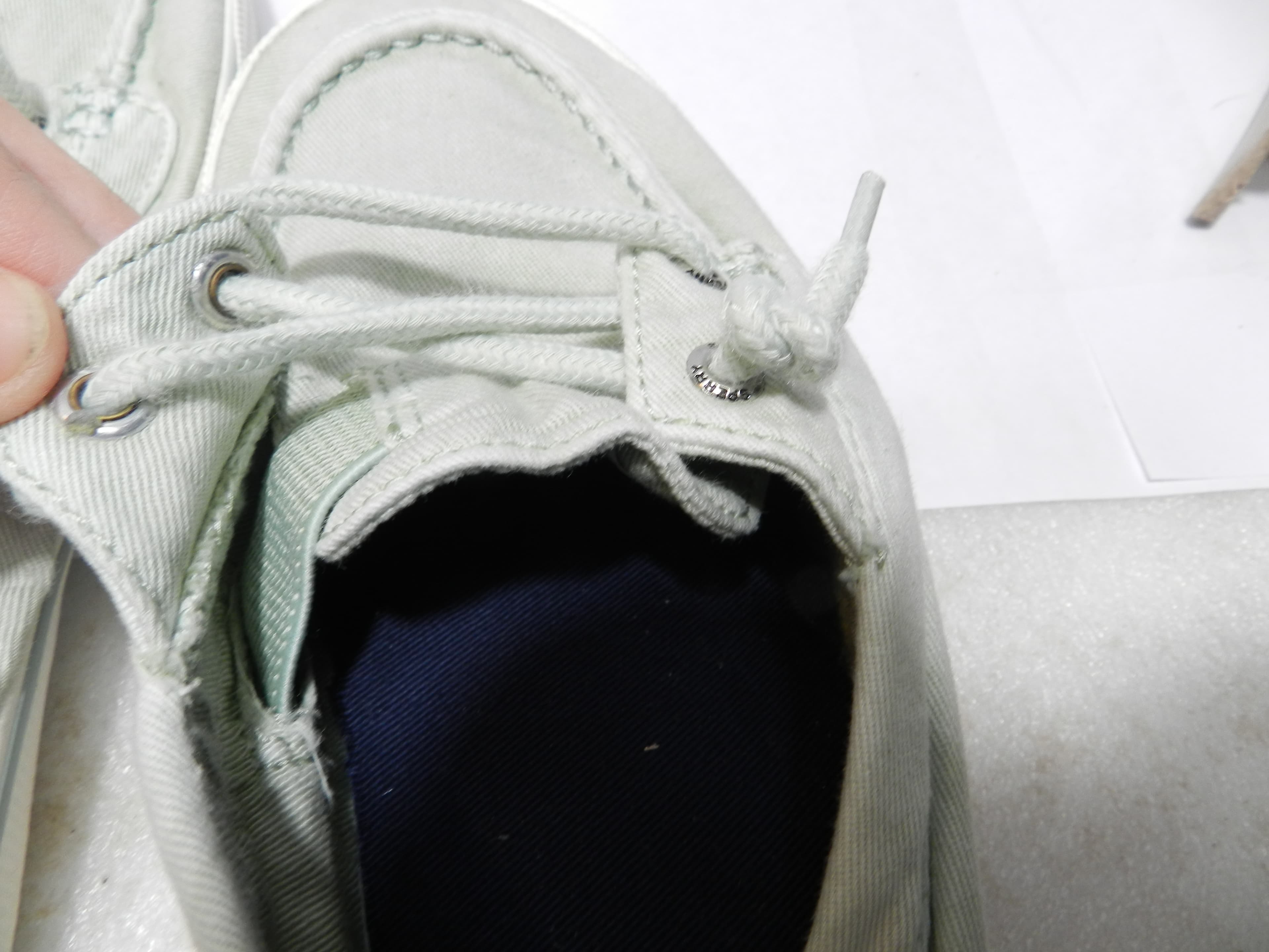 Sperry Womens Lounge Away Light Green Loafers Boat Shoes Sz 8  N79 - Thumbnail 4