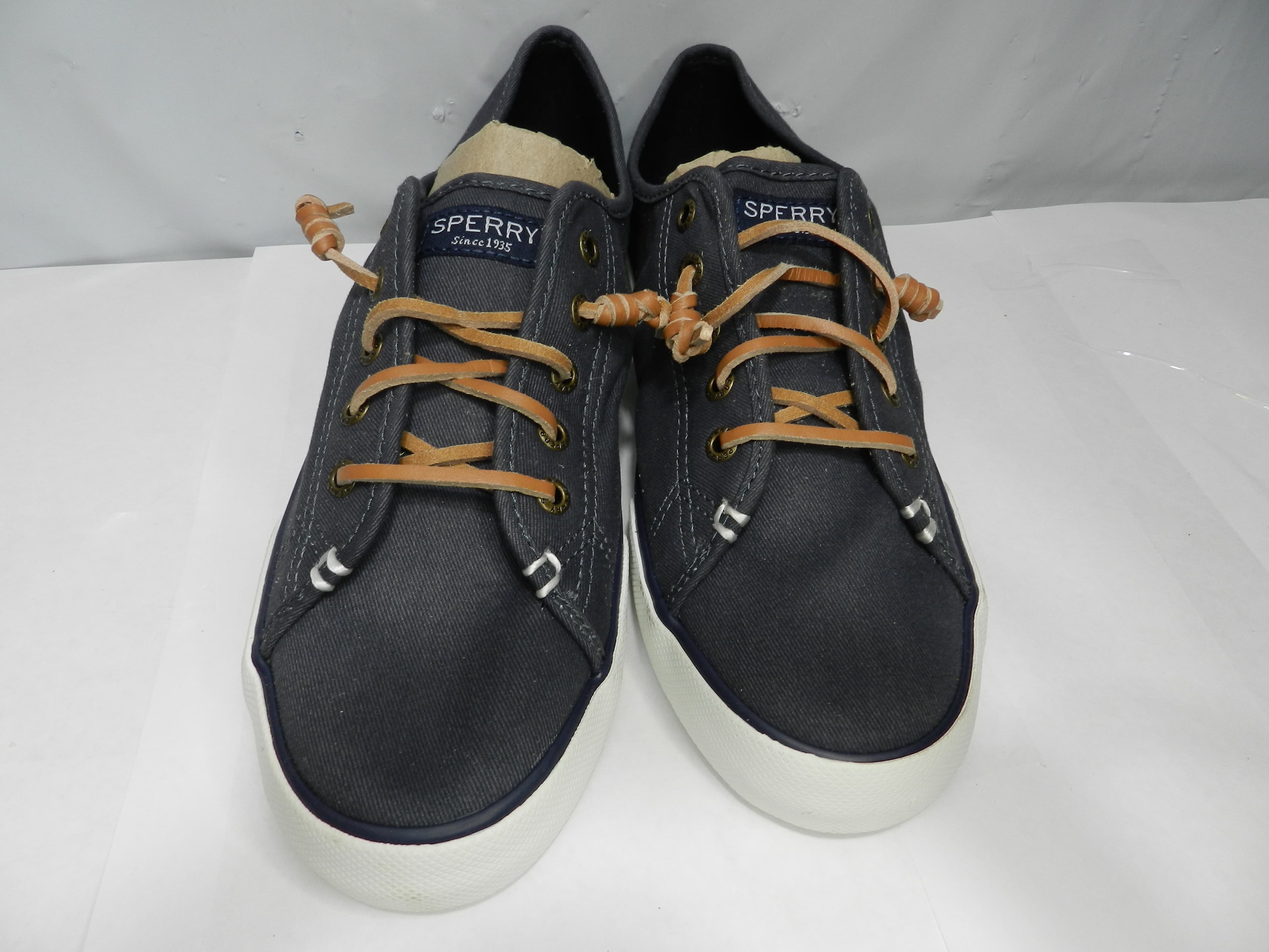 Sperry Top Sider Anglefish Women's Slip On Grey Boat Shoes Sz 8.5 M STS95129 N80 - Thumbnail 3