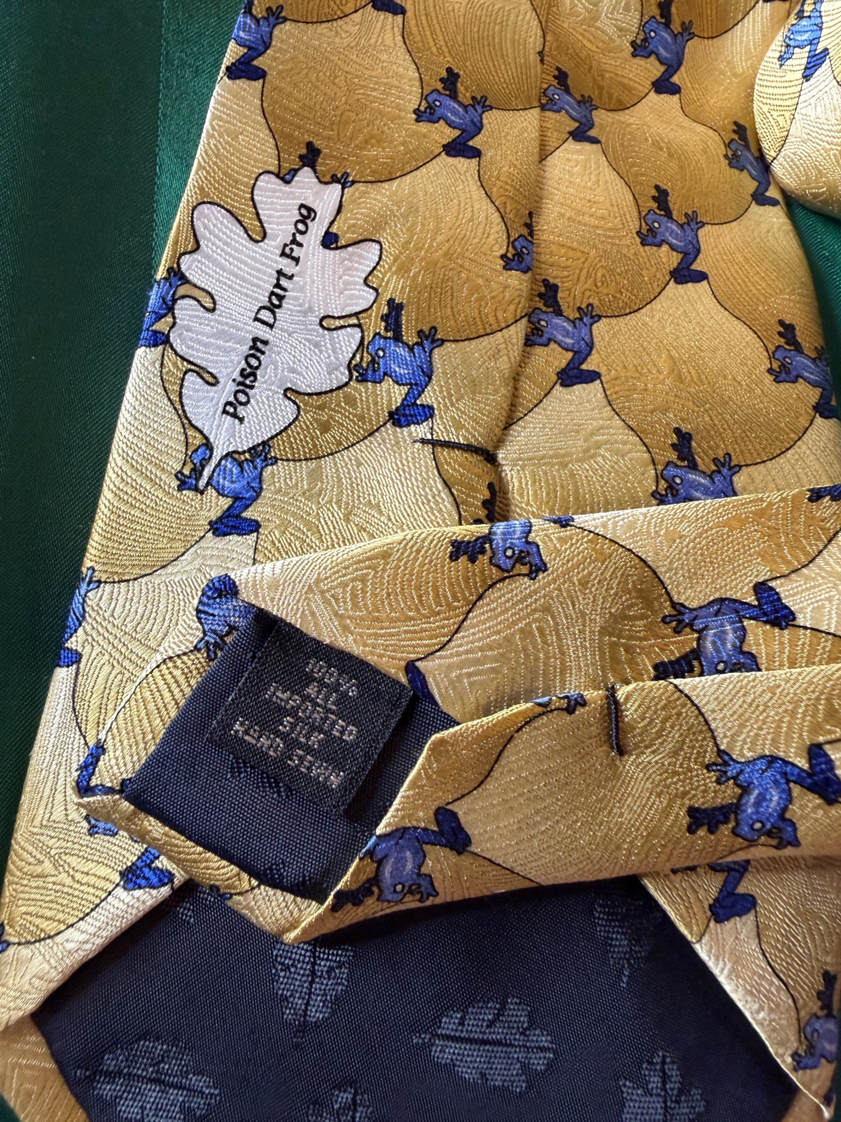 The Nature Conservancy Poison Dart Frog Silk Tie