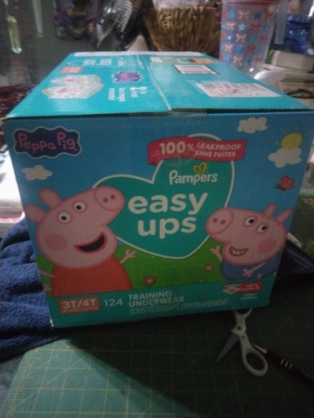 Pull ups 124 total Peppa pig size 3t to 4 t
