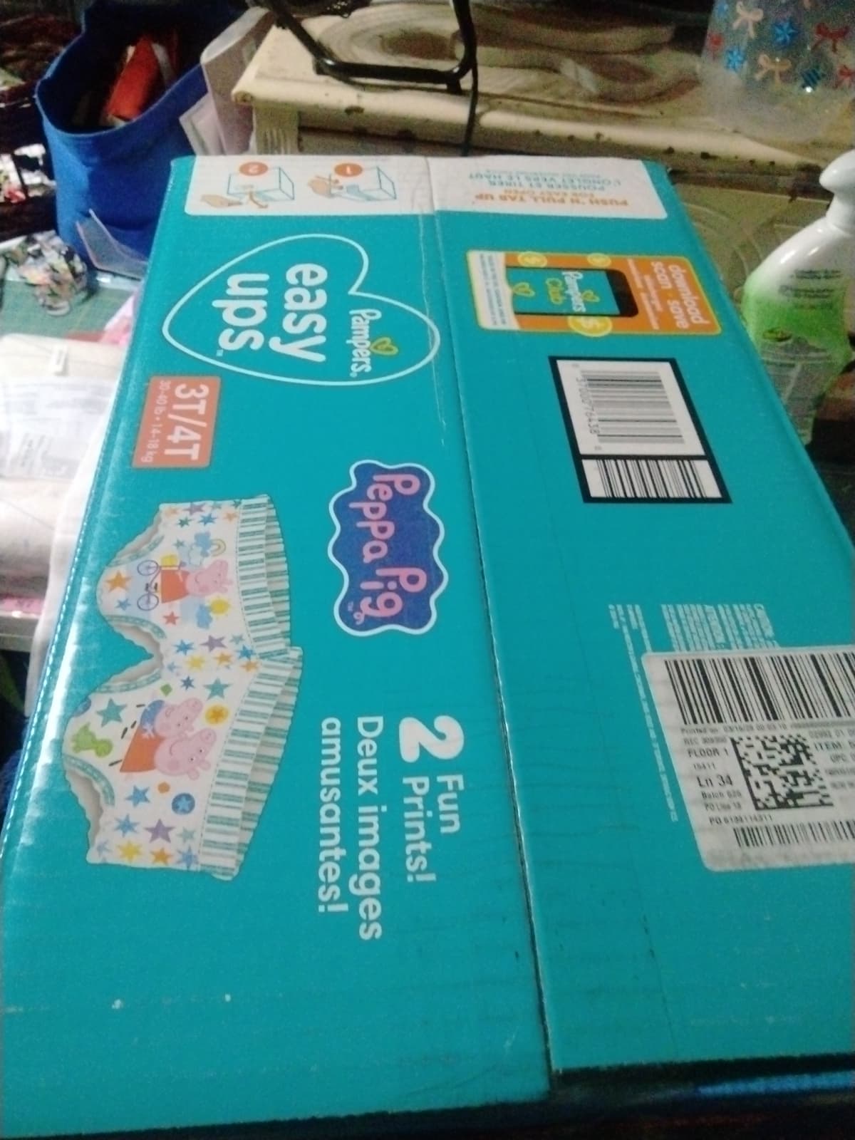 Pull ups 124 total Peppa pig size 3t to 4 t - Thumbnail 2